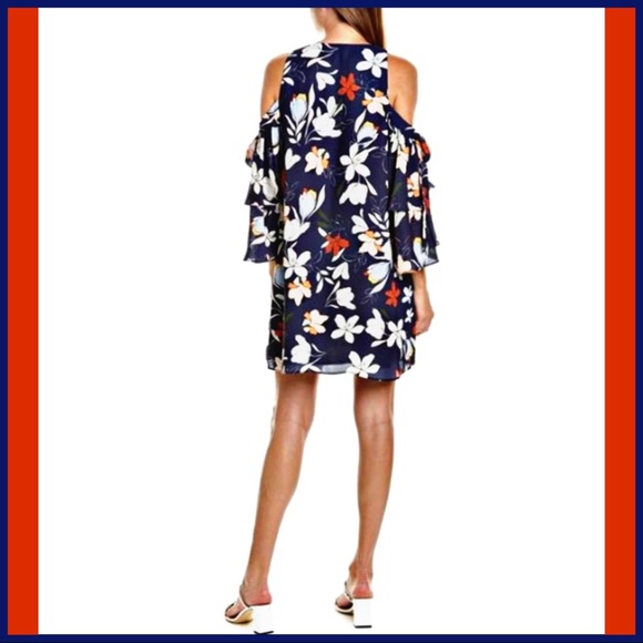 NWT PARKER MOONDANCE COLD-SHOULDER FLORAL … - Picture 8 of 11